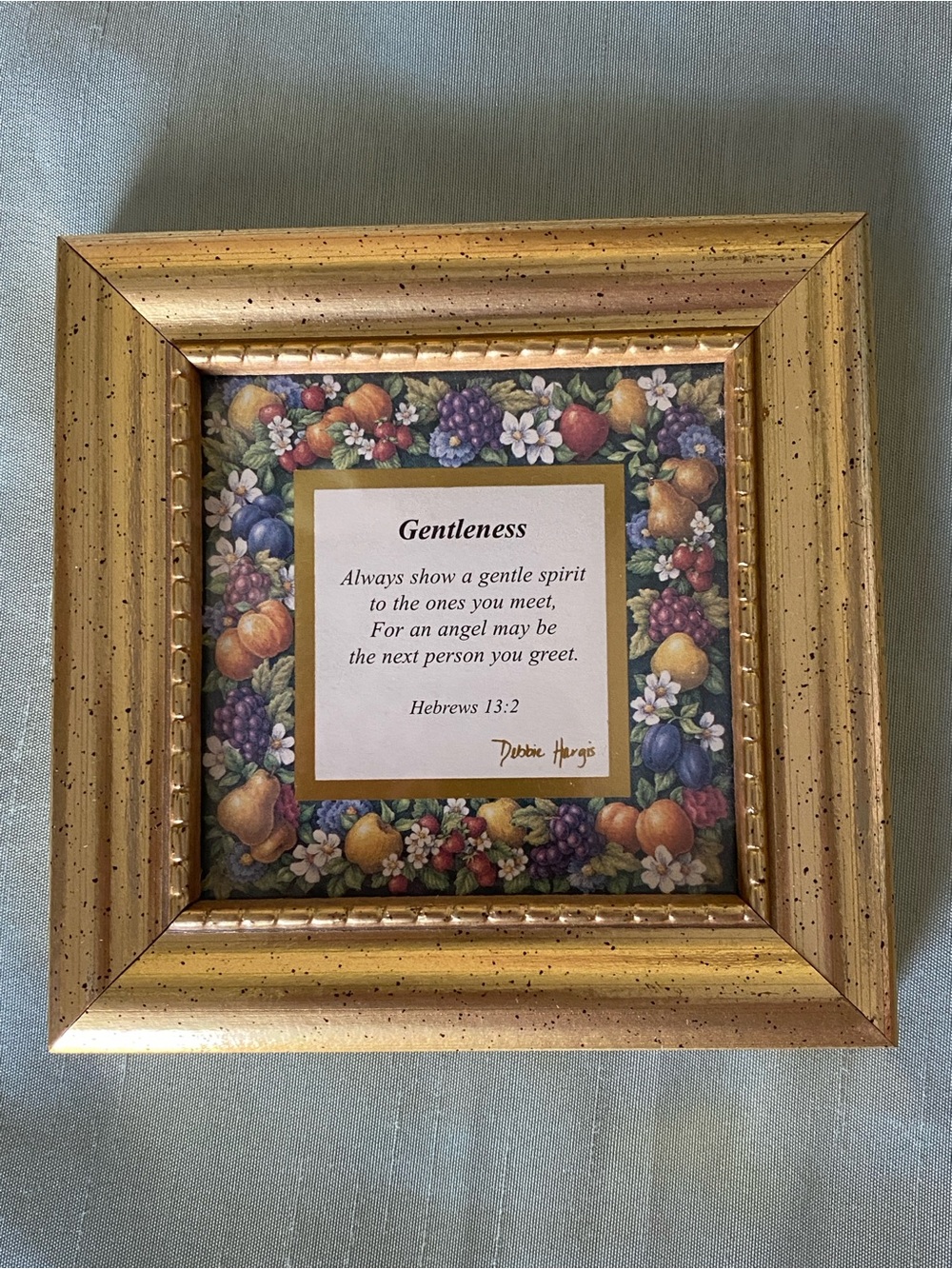 Framed Fruits of the Spirit, “Gentleness”